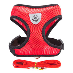 OM FRIDAYS Designer Mesh Pet Harness for Dogs and Cats