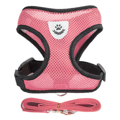 OM FRIDAYS Designer Mesh Pet Harness for Dogs and Cats