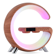 OM FRIDAYS G Clock: Mood Lamp, Wireless Charger and Speaker