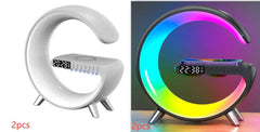 OM FRIDAYS G Clock: Mood Lamp, Wireless Charger and Speaker