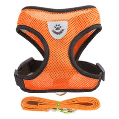 OM FRIDAYS Designer Mesh Pet Harness for Dogs and Cats