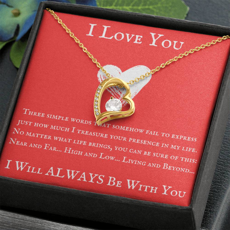 OM FRIDAYS Forever Love Necklace - When 
