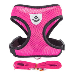 OM FRIDAYS Designer Mesh Pet Harness for Dogs and Cats