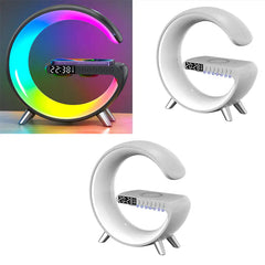 OM FRIDAYS G Clock: Mood Lamp, Wireless Charger and Speaker