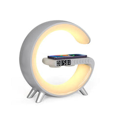 OM FRIDAYS G Clock: Mood Lamp, Wireless Charger and Speaker