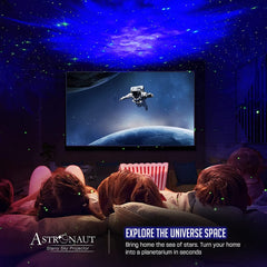 Suntime Star Projector Galaxy Night Light - Astronaut Starry Nebula Ceiling LED Lamp with Timer and Remote, Gift for Kids Adults for Bedroom, Christmas, Birthdays, Valentine'S Day Etc.
