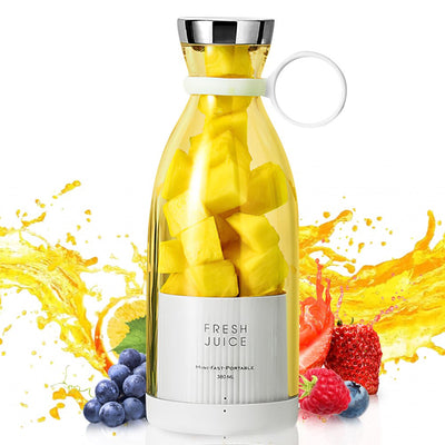 OM FRIDAYS Ultimate Travel Companion: 350ml Portable Blender for Fresh Smoothies and Juices On-the-Go