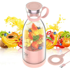 OM FRIDAYS Ultimate Travel Companion: 350ml Portable Blender for Fresh Smoothies and Juices On-the-Go