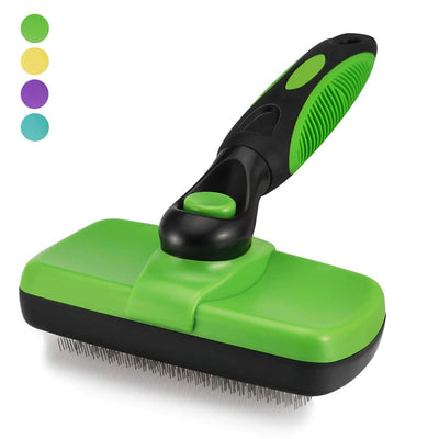 OM FRIDAYS Self-Cleaning Wonder Brush for Dogs and Cats